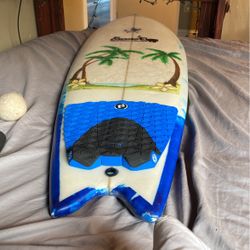 Twin fin Surfboard