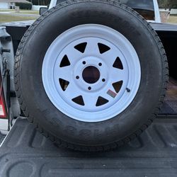 Trailer Spare Tire 🛞 X Rim $140.00 Brand New 