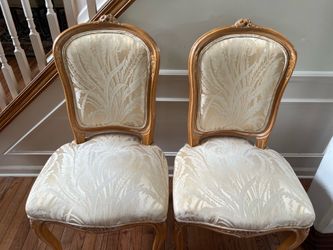 Two beautiful matching chairs
