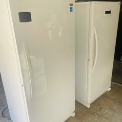 22 ft.³ big upright, deep freezers working