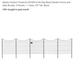 Zippity Outdoor - Metal Garden/Pet Fence