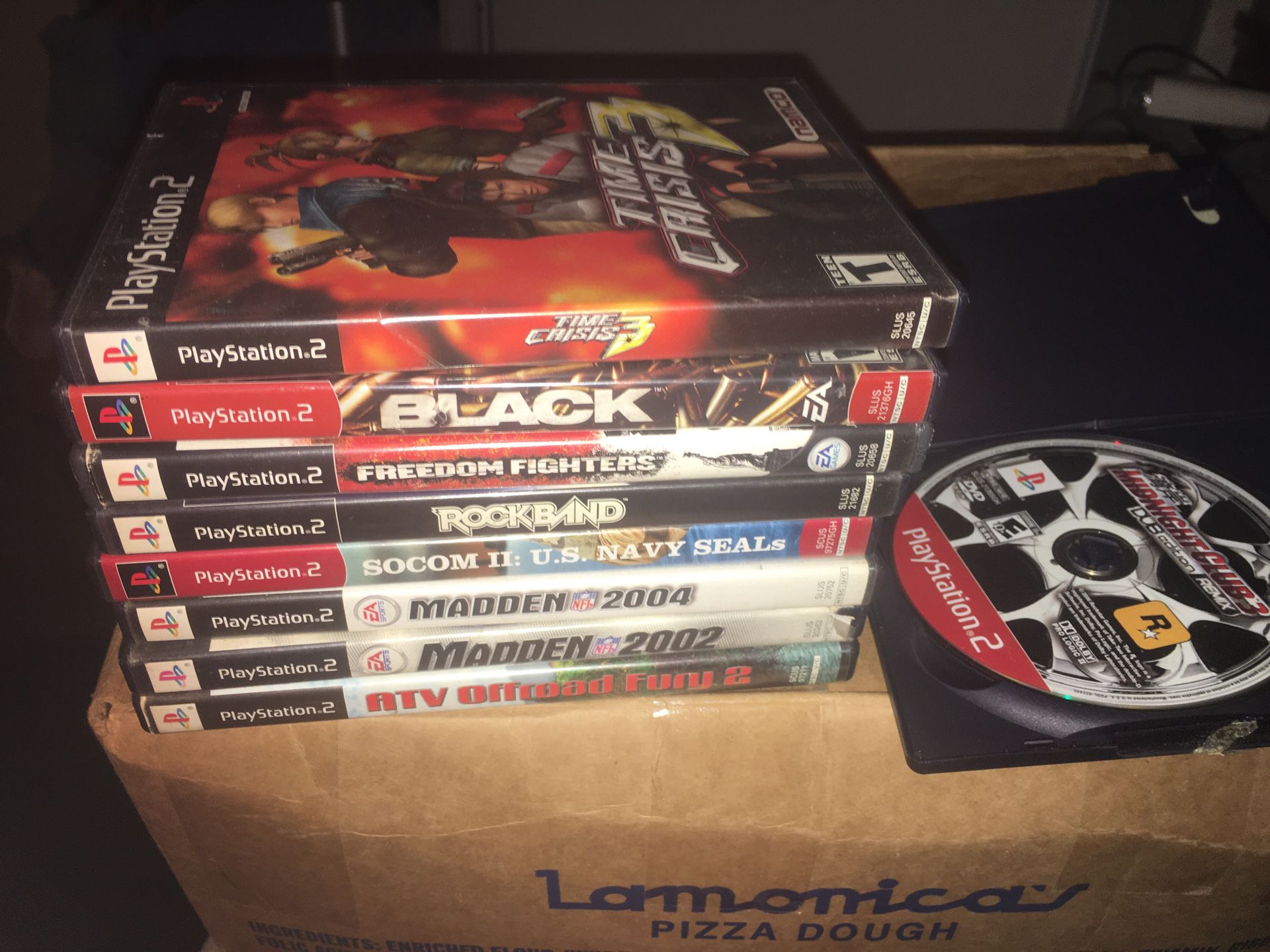 Ps2 game lot