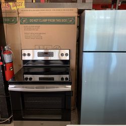 Brand New Kitchen Set . Fridge , Glass Top Stove  , Hood Warranty  . Delivery Available . 2203 Fowler St. 33901