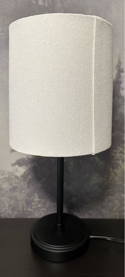 Target Black and White Table Lamp For Sale