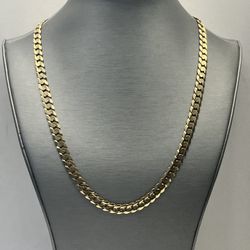 Gold Chain 14k 22inch 0.8mm