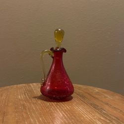 Amberina Mini Glass Craffe Need Gone  ASAP
