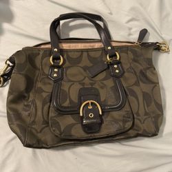 Green Coach Bag