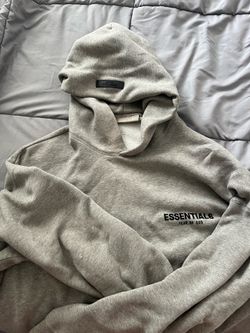 Grey Essentials Fear of God Hoodie (M)