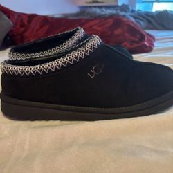 Ugg Black Talisman Slippers Size 8.5 , 9.5