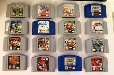 Nintendo N64 Games (See Description for Prices)