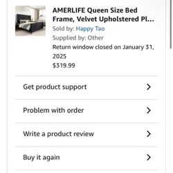 Queen Bed Frame 