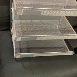 3 tier letter tray 13x13x11”