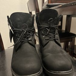 Men’s Timberland Waterproof Boots (All Black)