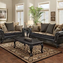 NEW SOFA AND LOVESEAT