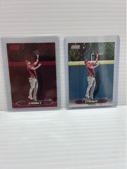 Mike Trout baseball cards