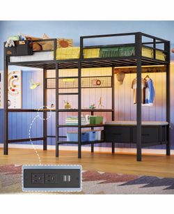 DICTAC Twin Loft Bed