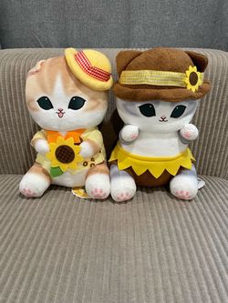 Mofusand Sunflower Plush Round1