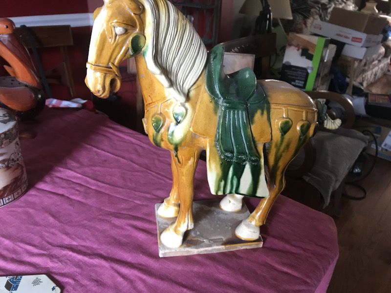 Chinese horse for shelf