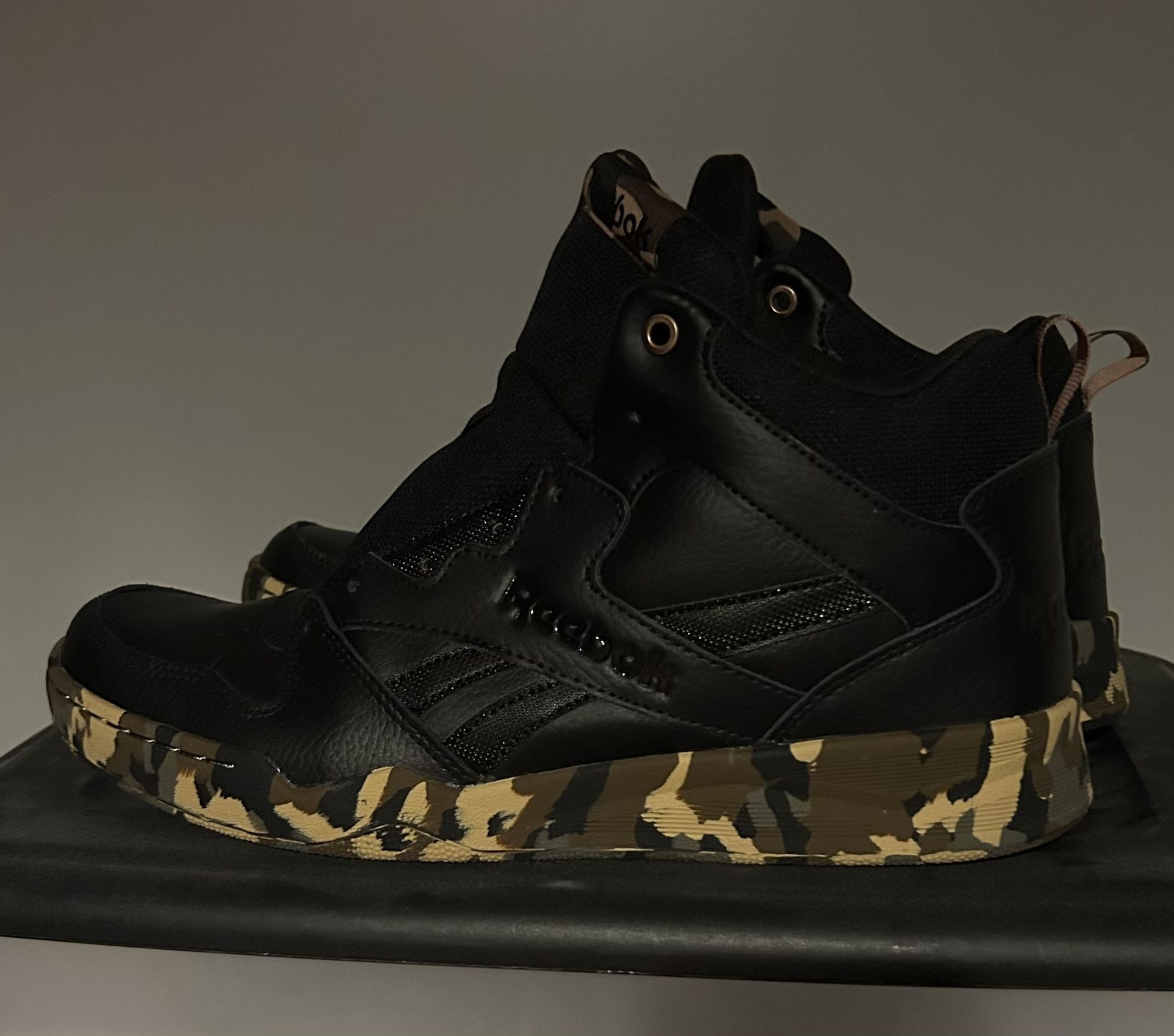 Reebok Royal BB4500 High 'Black Camo' DV8832 Size 10
