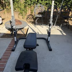 Workout Bench Squat Rack 