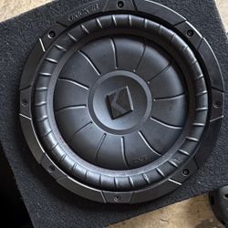 Kicker 43CVT104 10” 4ohm