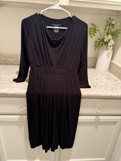 Small Black Maternity Dress 