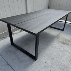 IKEA TRANEBO DINING TABLE. IN EXCELLENT CONDITION. 
(ONLY TABLE) H:30"W:87"D:40"