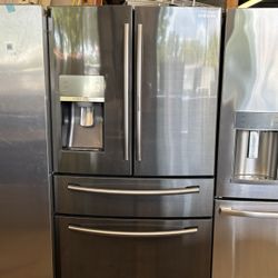 Samsung 4 Doors Dark Stainless Steel Refrigerator 