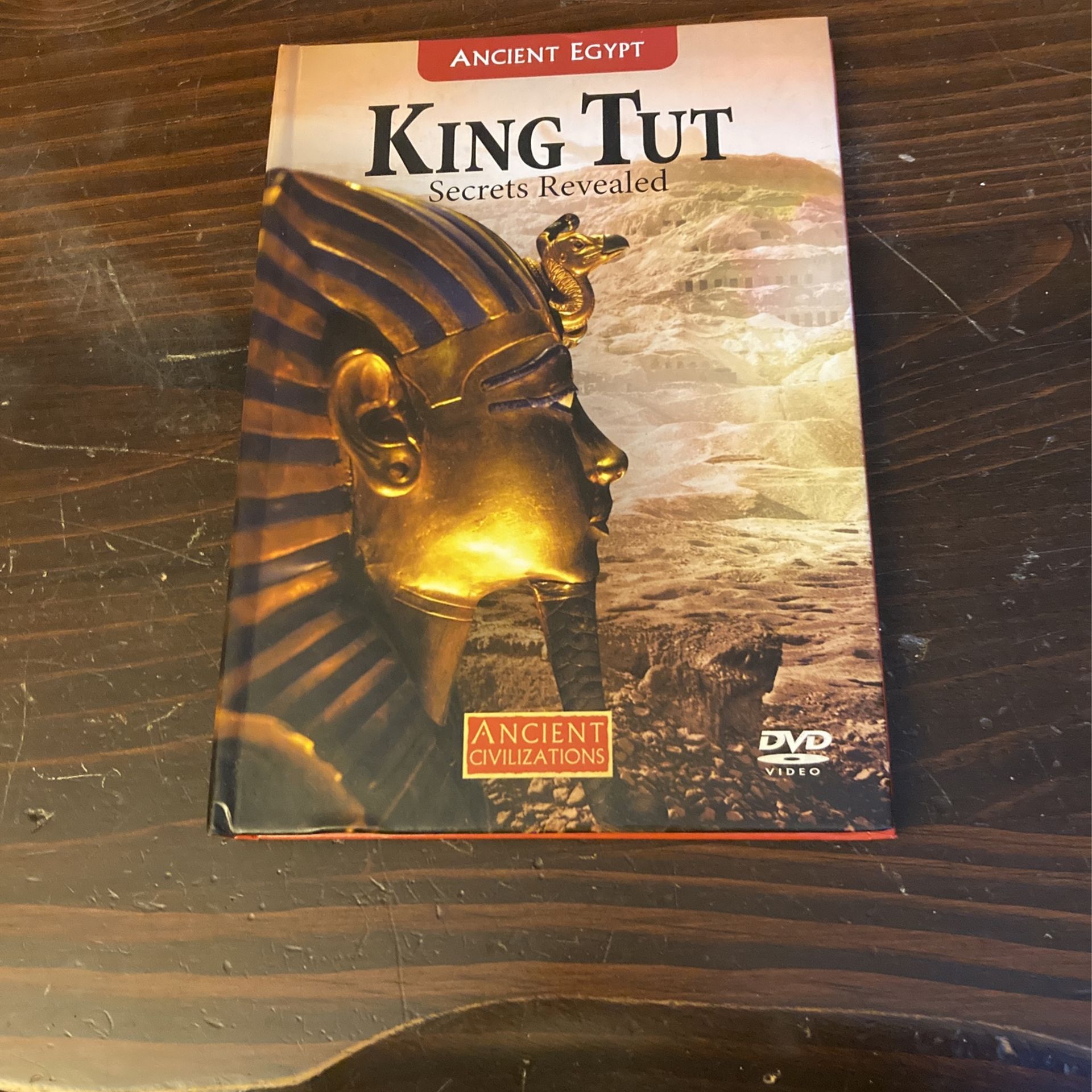 King Tut “Secrets Revealed” DVD With Book