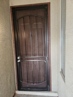Security Door Tall One 36×96 Perfect Condition Come Whit Keys $90