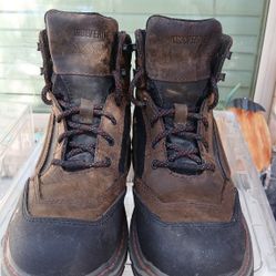 Wolverine Waterproof Steel Toe Work Boots  Size 8M