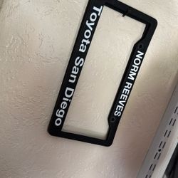 Pair Of License Plate Frames