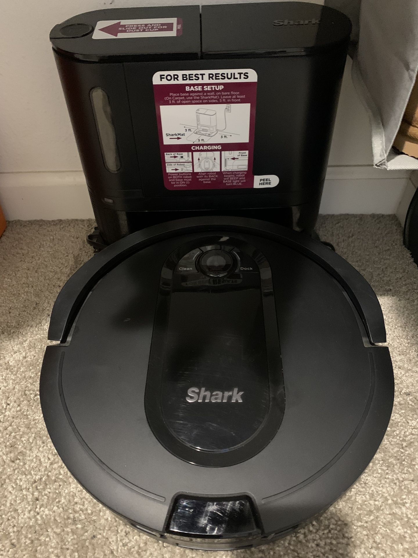 IQ Shark Robotic Vacuum Cleaner - Model# RV1100