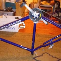 Cannondale F200 frame, Purple/Silver 