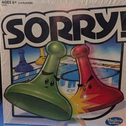 Sorry Board Game by Hasbro Gaming (2-4 Players, Ages 5 and Up) - Brand new 