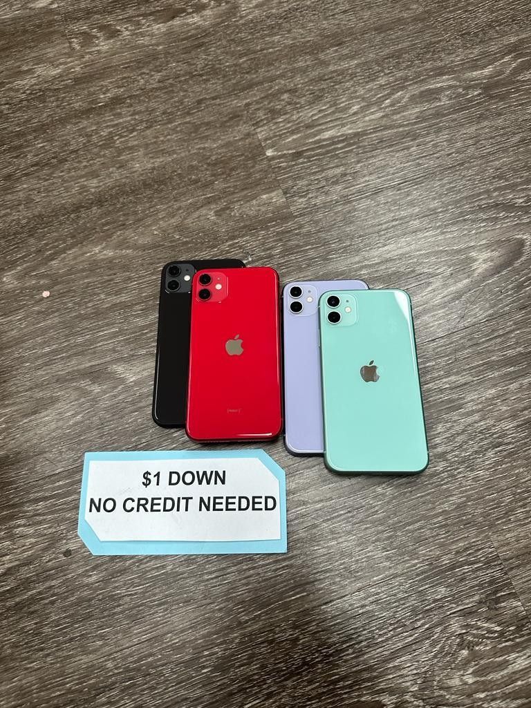 Apple Iphone 11 -PAYMENTS AVAILABLE FOR AS LOW AS $1 DOWN - NO CREDIT NEEDED