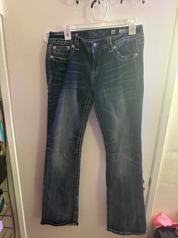 Miss Me Signature Boot Jeans Size 31 – Wing Embellished Bootcut