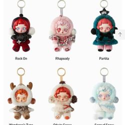 New SKULLPANDA Winter Symphony Series Plush
Rock On, Rhapsody,  Ode To Cocoa, Wanderer's Tune, Partita & Song Of Snow