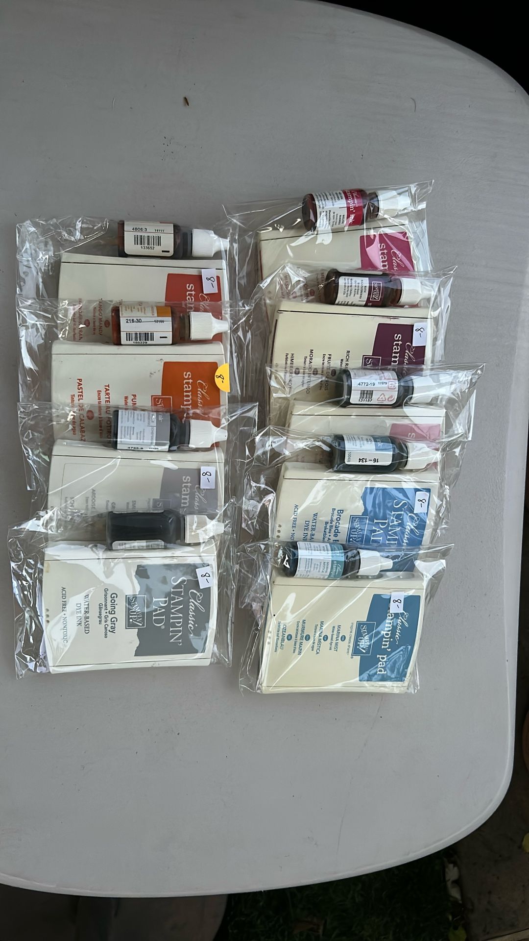 Classic Stampin’Up! Inks