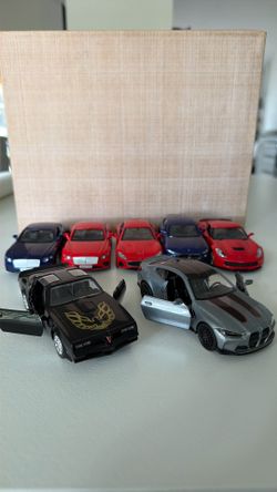 Lot of 7 RMZ-City Die Cast Model Cars - 1:36 - Pullbacks
