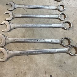 Jumbo SAE Combination Wrench Set, 5-Piece