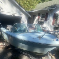 Boat And Trailer