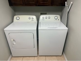 Washer and Dryer