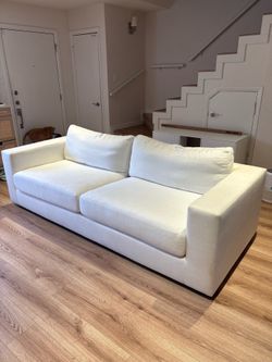white sofa