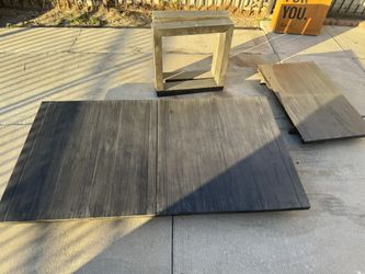 Grey/brown Dinning Table