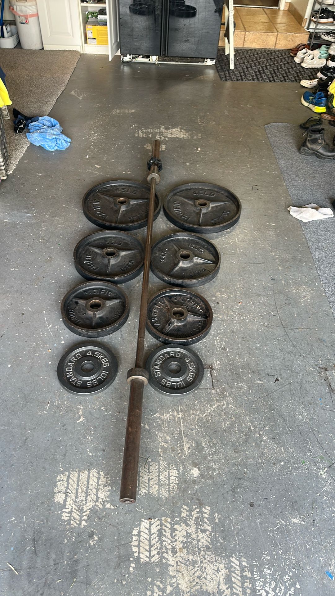 Barbell And Plates