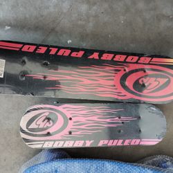 Small Skateboard And Medium Skateboard Take Both For $15 Located In Palmdale California