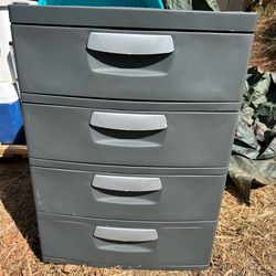 Sterilite 4 Drawer Unit, Durable Plastic Storage