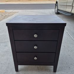 Three Drawer Nighstand (Priced for Quick Sale)