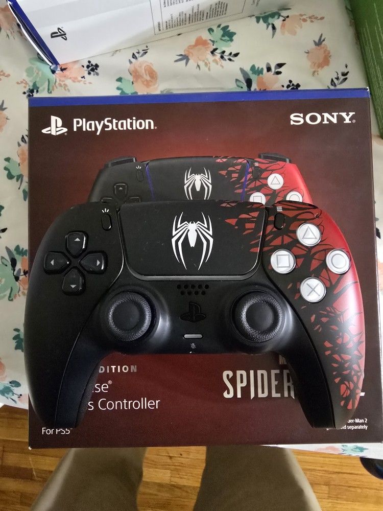 Used Spiderman PS5 controller